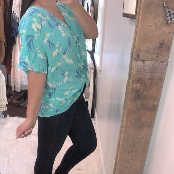 A.N.A FLORAL TOP SIZE 2X - Picture 3 of 6